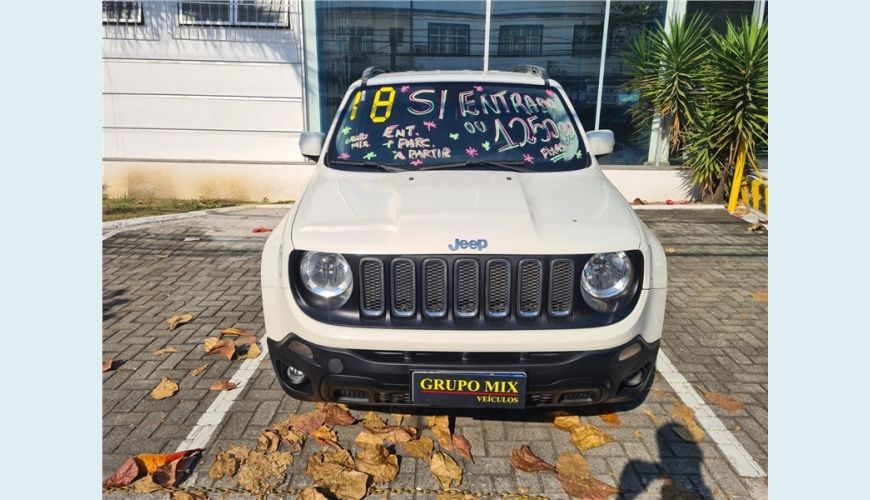 JEEP RENEGADE 2.0 16V TURBO DIESEL LONGITUDE 4P 4X4 AUT. - BRANCO - 2018 Foto 4 (Grande)