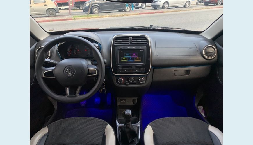 RENAULT KWID 1.0 12V SCE FLEX INTENSE MANUAL - VERMELHO - 2020 Foto 4 (Grande)