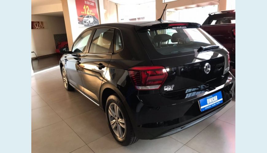 VOLKSWAGEN POLO 1.0 200 TSI COMFORTLINE AUT. - PRETO - 2019 Foto 4 (Grande)