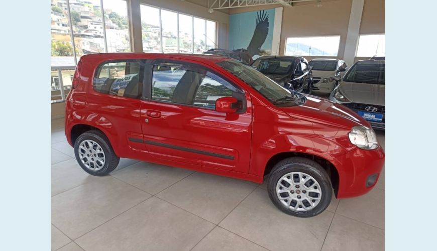 FIAT UNO 1.4 EVO ECONOMY 8V FLEX 2P MANUAL - VERMELHO - 2012 Foto 4 (Grande)