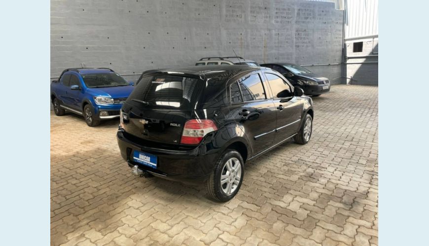 CHEVROLET AGILE 1.4 MPFI LTZ 8V FLEX 4P MANUAL - PRETO - 2012 Foto 4 (Grande)