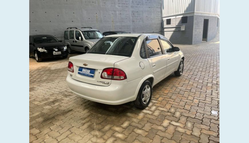 CHEVROLET CLASSIC 1.0 MPFI LS 8V FLEX 4P MANUAL - BRANCO - 2014 Foto 4 (Grande)
