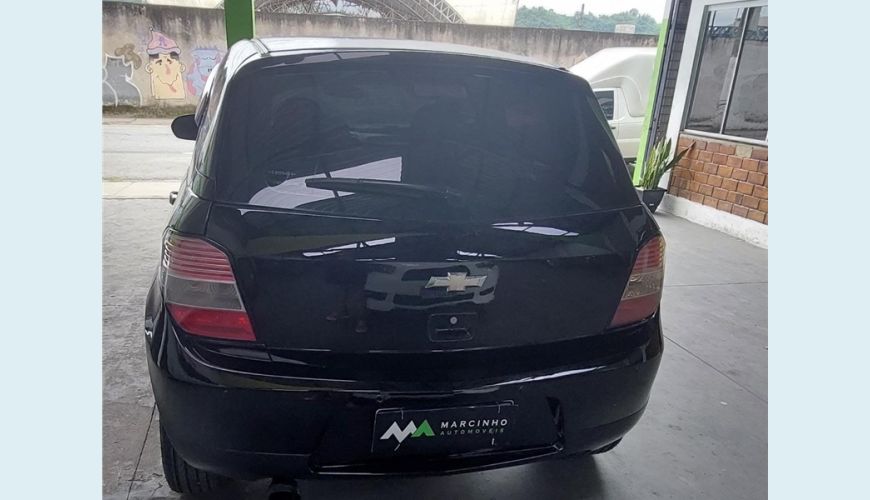 CHEVROLET AGILE 1.4 MPFI LT 8V FLEX 4P MANUAL - PRETO - 2012 Foto 4 (Grande)