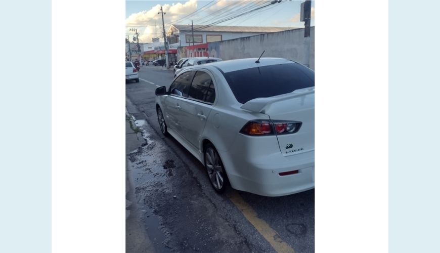 MITSUBISHI LANCER 2.0 16V 4P AUT. - BRANCO - 2013 Foto 4 (Grande)
