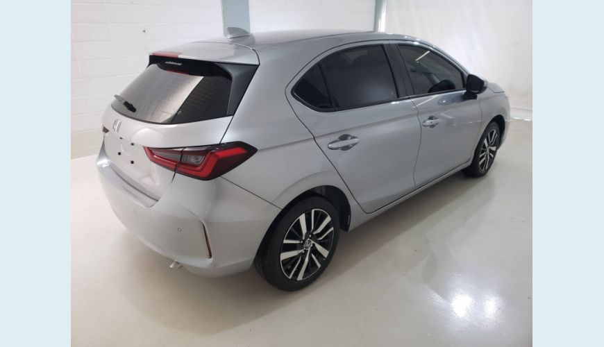 HONDA CITY 1.5 I-VTEC FLEX HATCH TOURING CVT - PRATA - 2023 Foto 4 (Grande)