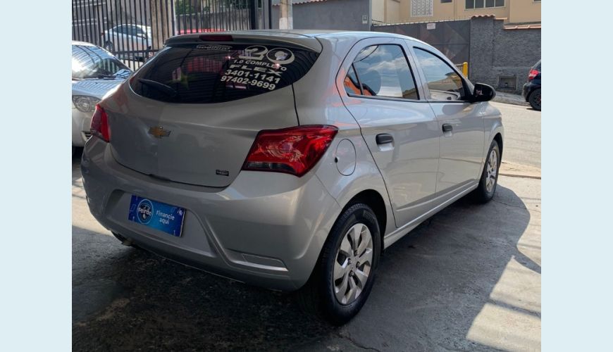CHEVROLET ONIX HATCH JOY 1.0 8V FLEX 5P MEC. - PRATA - 2020 Foto 4 (Grande)