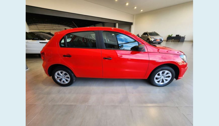 VOLKSWAGEN GOL 1.0 12V MPI TOTALFLEX 4P MANUAL - VERMELHO - 2022 Foto 4 (Grande)