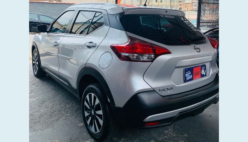 NISSAN KICKS S 1.6 16V FLEX 5P AUT. - PRATA - 2020 Foto 4 (Grande)