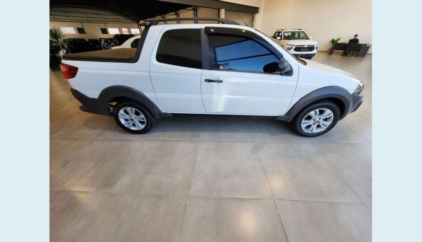 FIAT STRADA 1.4 MPI HARD WORKING CD 8V FLEX 3P MANUAL - BRANCO - 2018 Foto 4 (Grande)