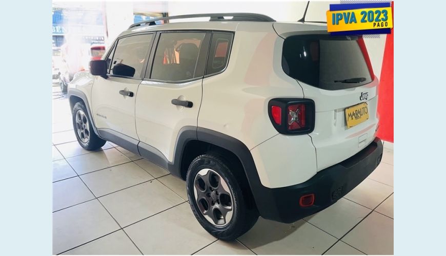 JEEP RENEGADE 1.8 16V FLEX SPORT 4P MANUAL - BRANCO - 2019 Foto 4 (Grande)