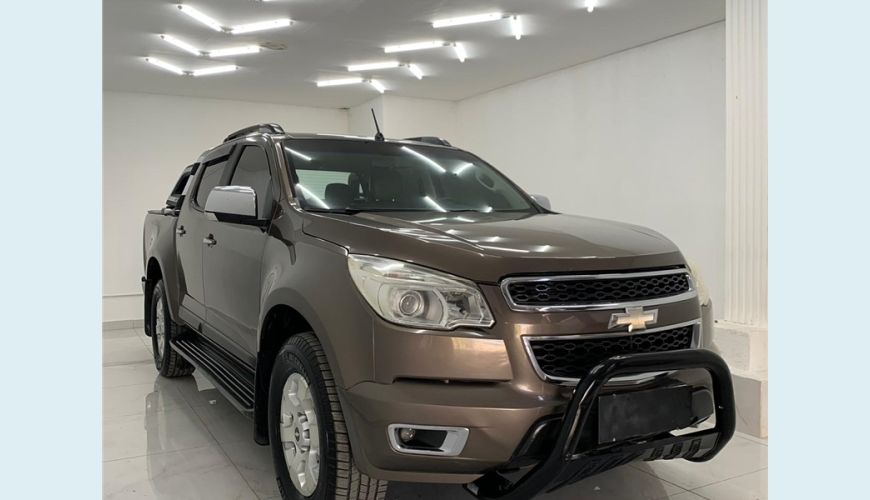 CHEVROLET S-10 2.4 MPFI LTZ 4X2 CD 8V FLEX 4P MANUAL - MARROM - 2013 Foto 4 (Grande)
