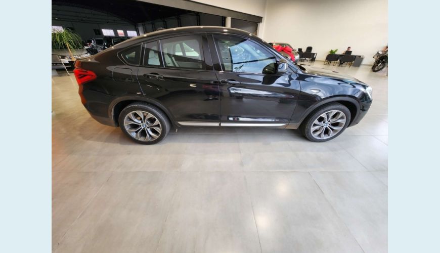 BMW X4 2.0 28I X LINE 4X4 16V TURBO 4P AUT. - PRETO - 2015 Foto 4 (Grande)