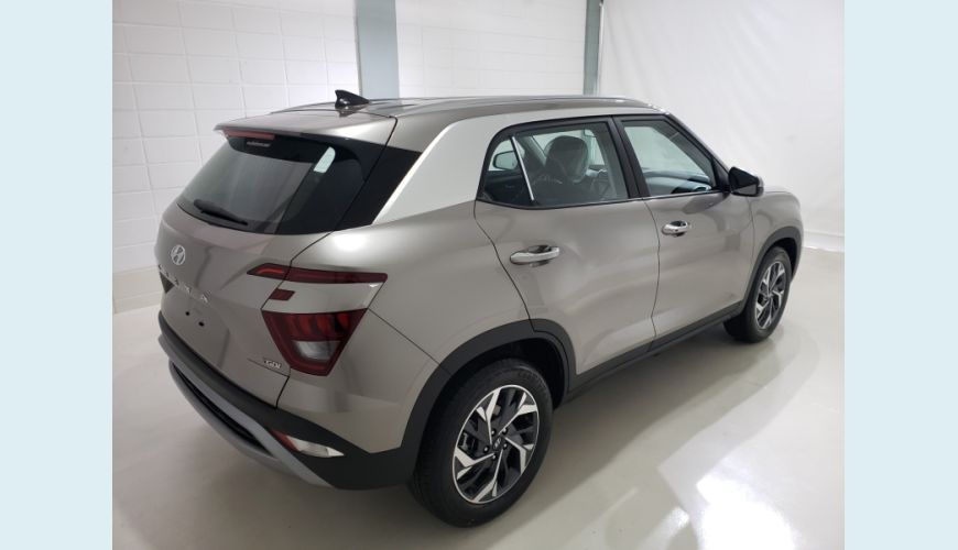 HYUNDAI CRETA 1.0 TGDI FLEX PLATINUM AUT. - PRATA - 2024 Foto 4 (Grande)
