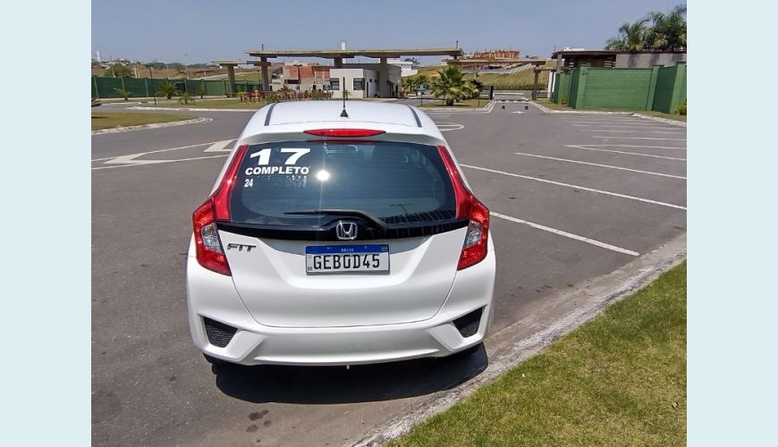 HONDA FIT LX 1.5 FLEXONE 16V 5P AUT. - BRANCO - 2017 Foto 4 (Grande)