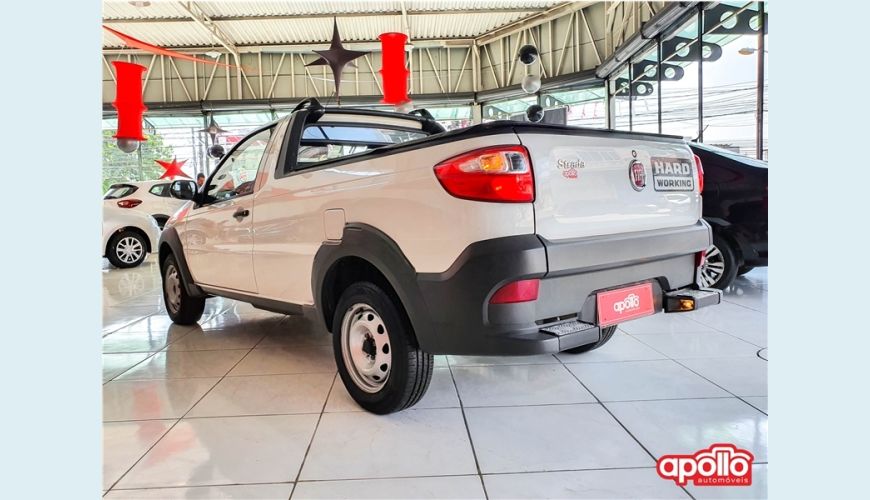 FIAT STRADA 1.4 MPI HARD WORKING CS 8V FLEX 2P MANUAL - BRANCO - 2020 Foto 4 (Grande)
