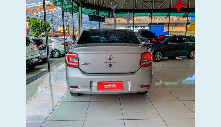 RENAULT LOGAN 1.0 12V SCE FLEX LIFE MANUAL - PRATA - 2021 Foto 4 (Grande)