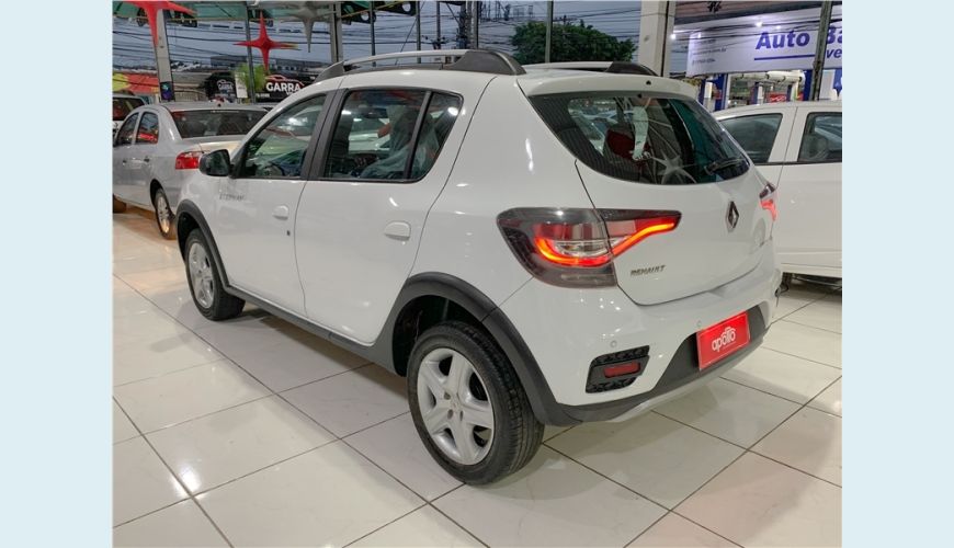 RENAULT SANDERO STEPWAY 1.6 16V SCE FLEX ZEN MANUAL - BRANCO - 2020 Foto 4 (Grande)