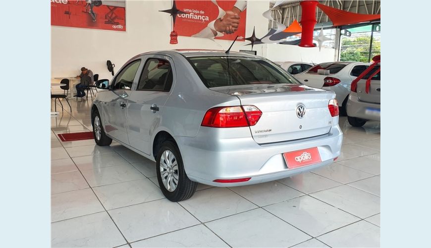 VOLKSWAGEN VOYAGE 1.6 MSI TOTALFLEX TRENDLINE 4P MANUAL - PRATA - 2018 Foto 4 (Grande)