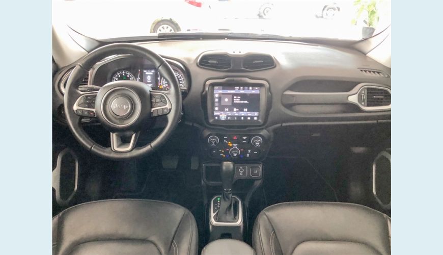 JEEP RENEGADE 1.8 16V FLEX LONGITUDE 4P AUT. - PRETO - 2021 Foto 4 (Grande)