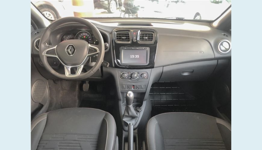 RENAULT SANDERO STEPWAY 1.6 16V SCE FLEX ZEN MANUAL - BRANCO - 2021 Foto 4 (Grande)