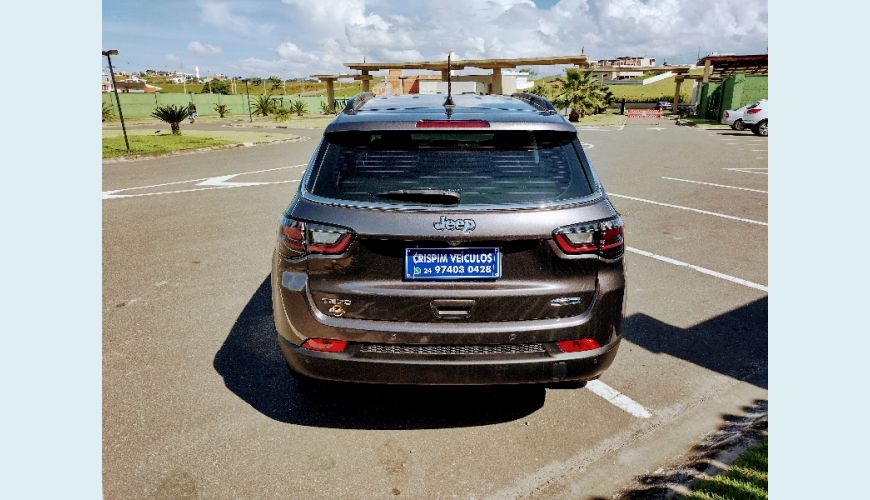 JEEP COMPASS LONG. T270 1.3 TB 4X2 FLEX AUT. - CINZA - 2022 Foto 4 (Grande)