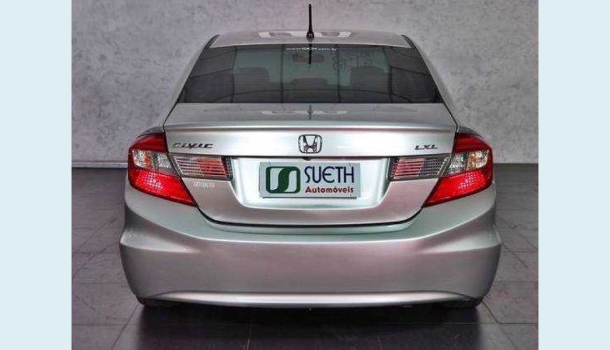 HONDA CIVIC NEW LXL 1.8 16V I-VTEC AUT. FLEX - PRATA - 2013 Foto 4 (Grande)