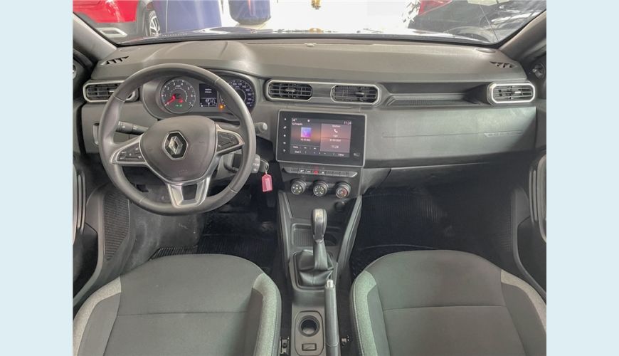 RENAULT DUSTER 1.6 16V SCE FLEX ZEN X-TRONIC - CINZA - 2021 Foto 4 (Grande)