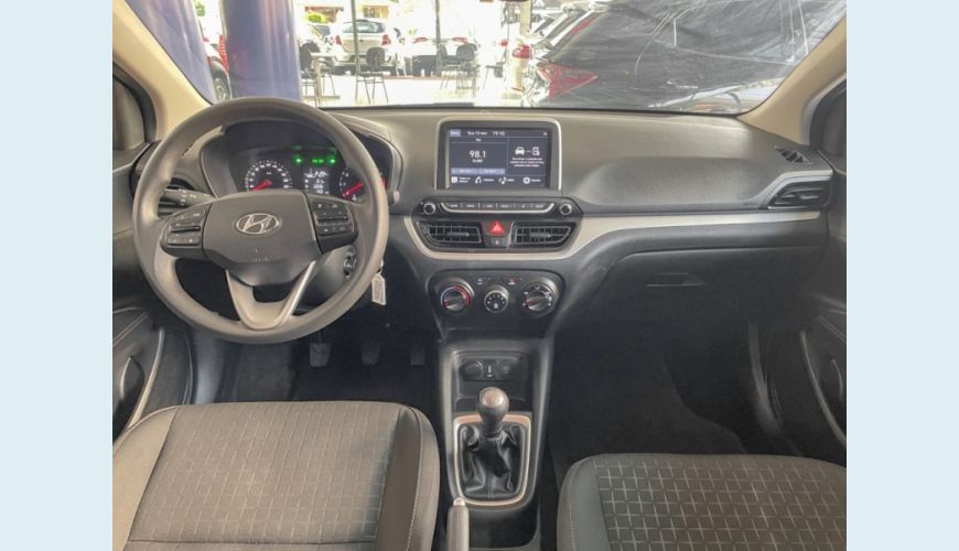 HYUNDAI HB 20 1.0 12V FLEX LIMITED MANUAL - AZUL - 2023 Foto 4 (Grande)