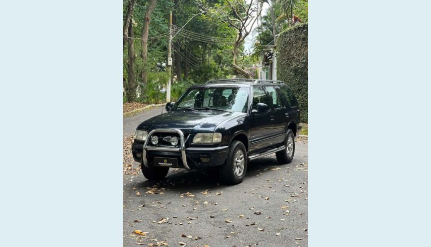 CHEVROLET BLAZER DLX 4X4 2.8 - AZUL - 2000 Foto 4 (Grande)