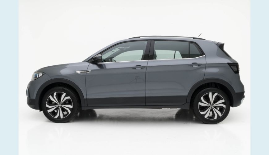 VOLKSWAGEN T-CROSS 1.4 250 TSI TOTAL FLEX HIGHLINE AUT. - CINZA - 2023 Foto 4 (Grande)