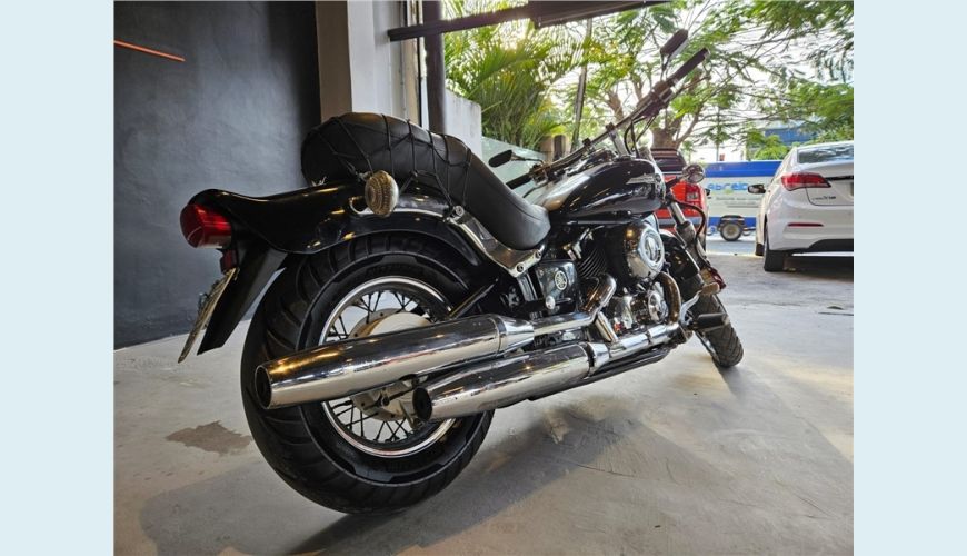 YAMAHA XVS DRAG STAR 650 - PRETO - 2008 Foto 4 (Grande)