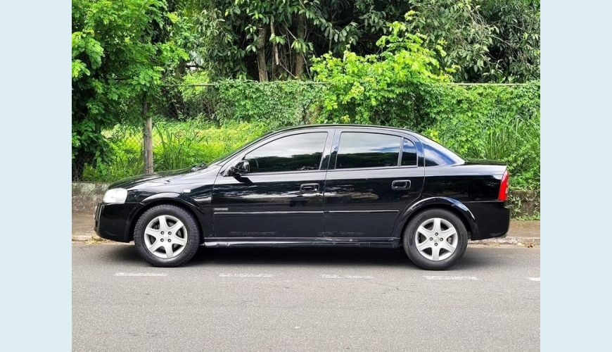 CHEVROLET ASTRA SEDAN ADVANTAGE - PRETO - 2009 Foto 4 (Grande)