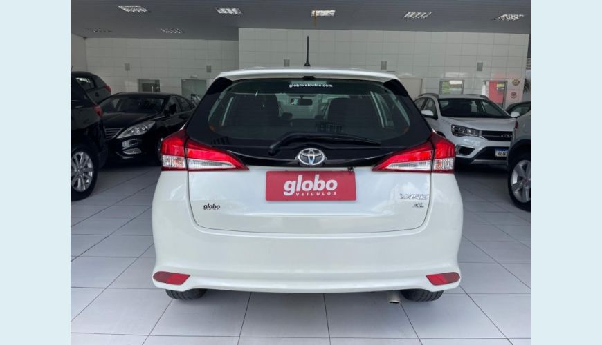TOYOTA YARIS 1.5 16V FLEX XL PLUS CONNECT MULTIDRIVE - BRANCO - 2020 Foto 4 (Grande)