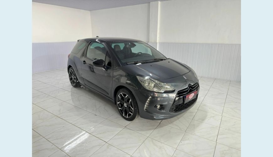 CITROËN DS3 1.6 THP MANUAL - CINZA - 2015 Foto 4 (Grande)