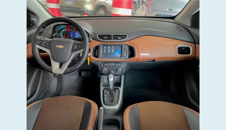 CHEVROLET ONIX 1.4 MPFI ACTIV 8V FLEX 4P AUT. - PRETO - 2018 Foto 4 (Grande)