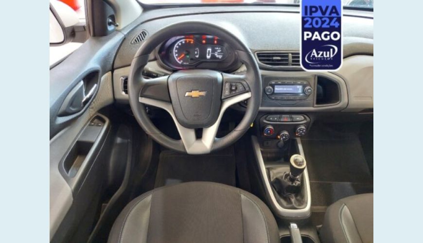 CHEVROLET ONIX 1.0 MPFI LT 8V FLEX 4P MANUAL - BRANCO - 2019 Foto 4 (Grande)