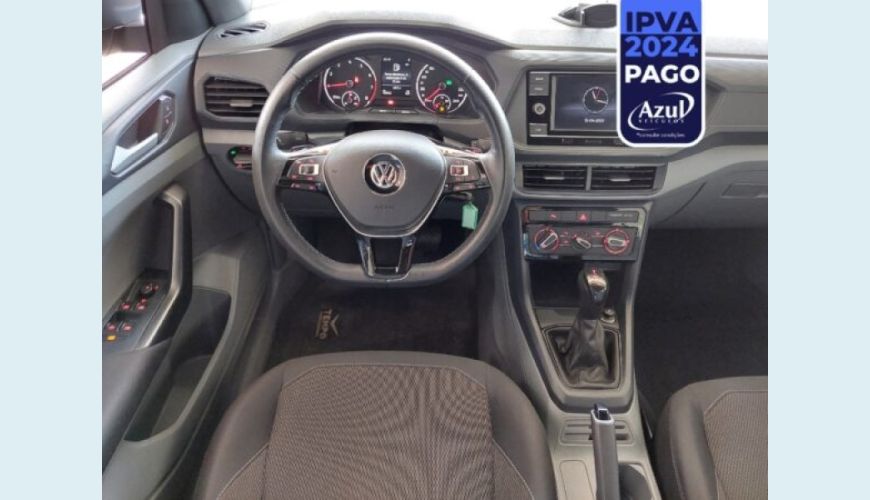 VOLKSWAGEN T-CROSS 1.0 200 TSI TOTAL FLEX AUT. - CINZA - 2020 Foto 4 (Grande)