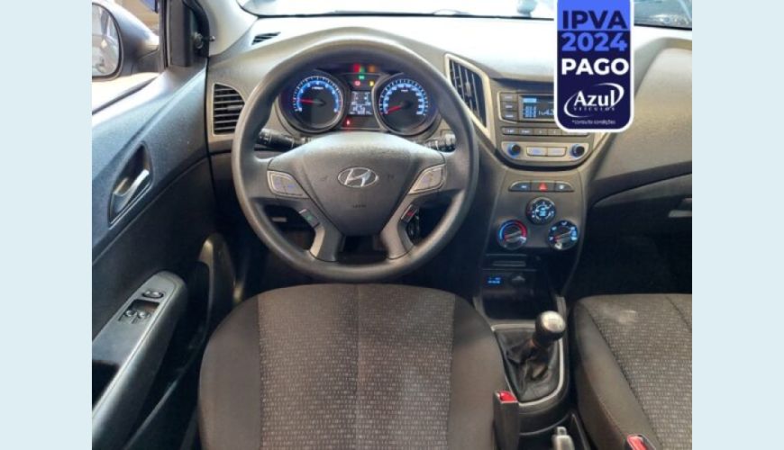 HYUNDAI HB 20 1.0 COMFORT 12V FLEX 4P MANUAL - CINZA - 2018 Foto 4 (Grande)