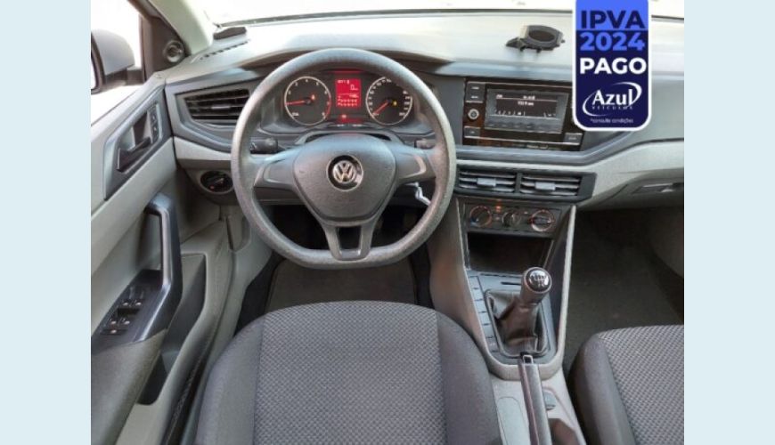 VOLKSWAGEN POLO 1.0 MPI TOTAL FLEX MANUAL - PRATA - 2019 Foto 4 (Grande)