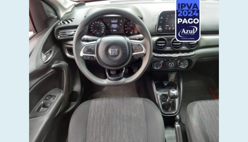 FIAT ARGO 1.0 FIREFLY FLEX DRIVE MANUAL - VERMELHO - 2021 Foto 4 (Grande)