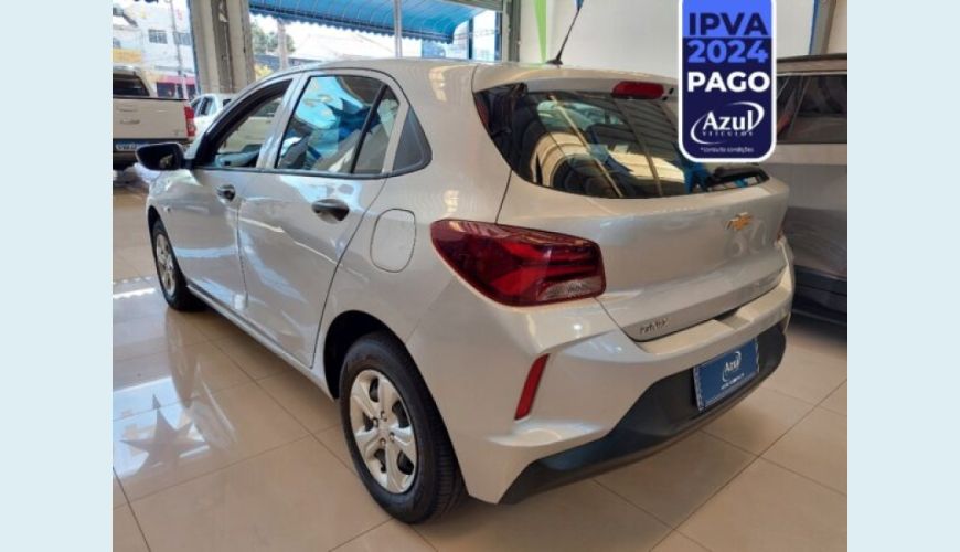 CHEVROLET ONIX 1.0 FLEX LT MANUAL - PRATA - 2021 Foto 4 (Grande)