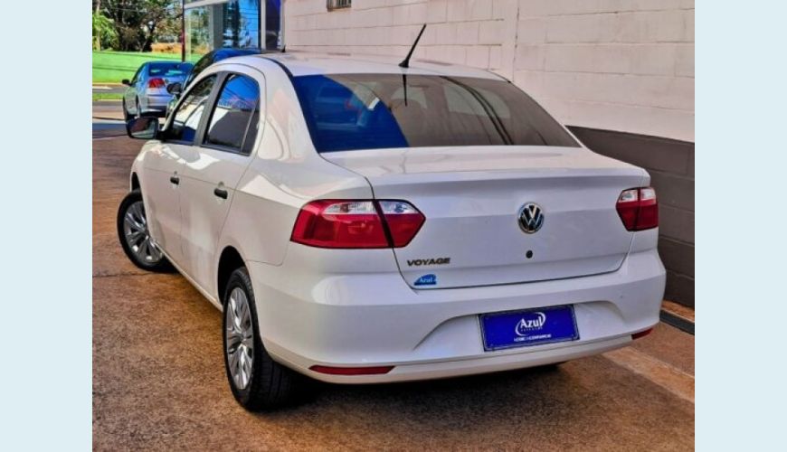 VOLKSWAGEN VOYAGE 1.6 16V MSI TOTALFLEX 4P AUT. - BRANCO - 2022 Foto 4 (Grande)