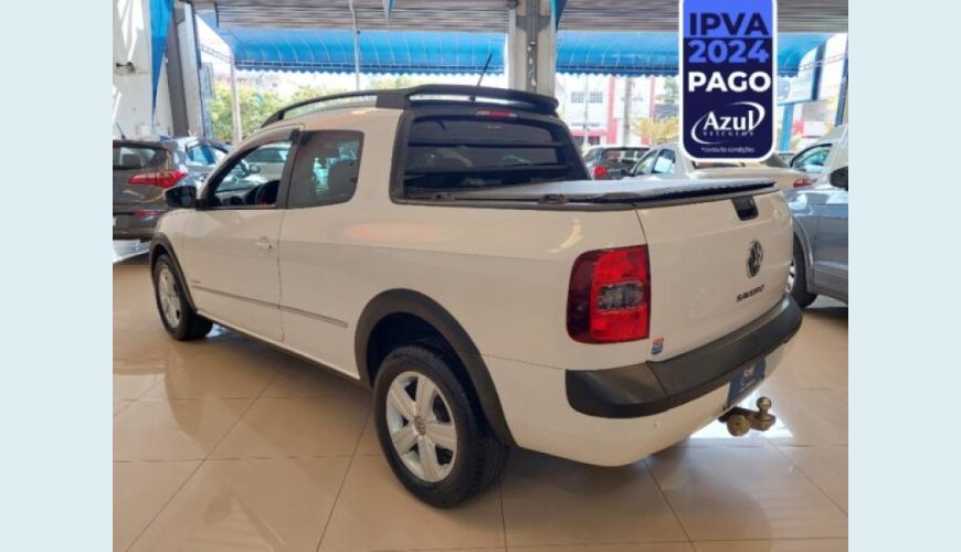 VOLKSWAGEN SAVEIRO 1.6 MI HIGHLINE CD 8V FLEX 2P MANUAL - BRANCO - 2015 Foto 4 (Grande)