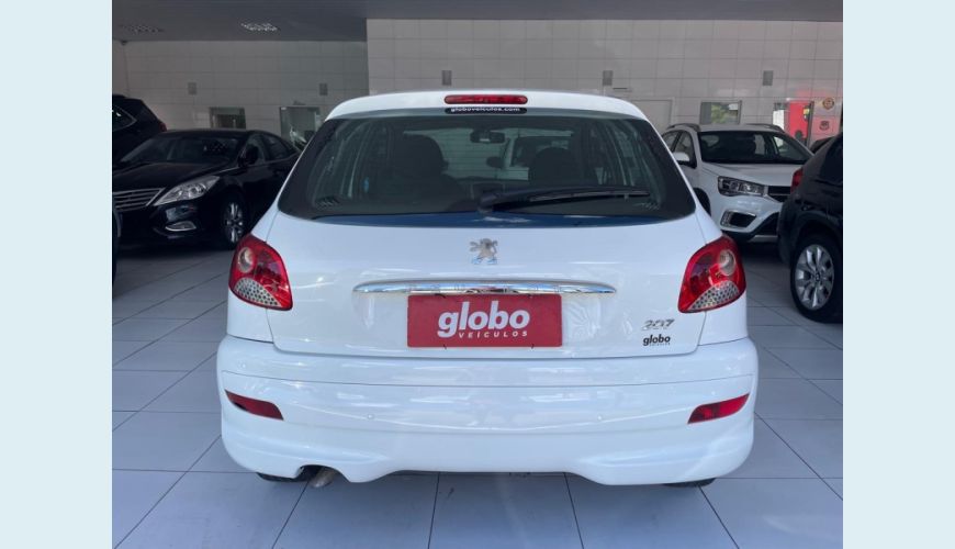 PEUGEOT 207 1.4 ACTIVE 8V FLEX 4P MANUAL - BRANCO - 2014 Foto 4 (Grande)