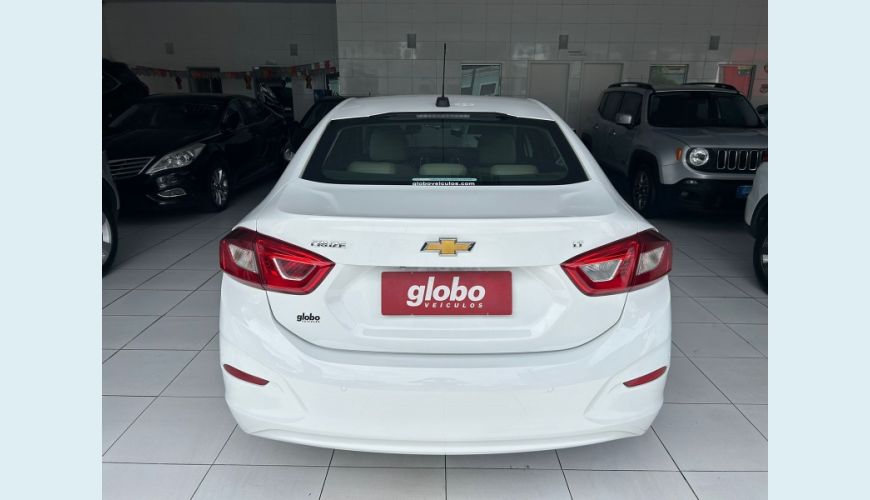 CHEVROLET CRUZE 1.4 TURBO LT 16V FLEX 4P AUT. - BRANCO - 2018 Foto 4 (Grande)