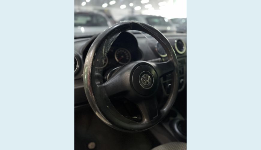 VOLKSWAGEN GOL 1.0 MI 8V FLEX 4P MANUAL G.V - BRANCO - 2012 Foto 4 (Grande)
