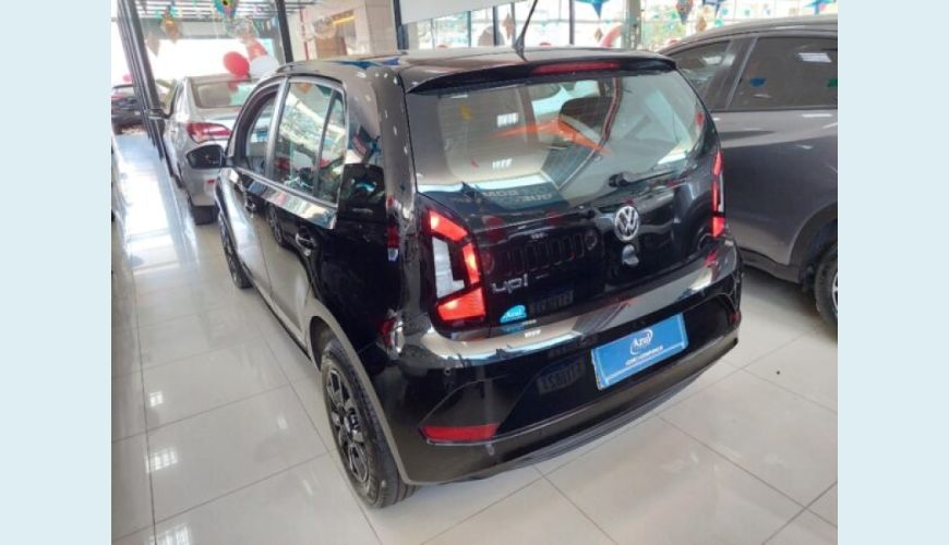 VOLKSWAGEN UP 1.0 MPI TOTAL FLEX 4P MANUAL - PRETO - 2020 Foto 4 (Grande)