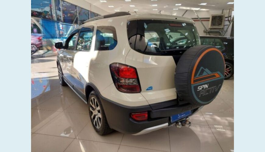 CHEVROLET SPIN 1.8 ACTIV 8V FLEX 4P AUT. - BRANCO - 2017 Foto 4 (Grande)