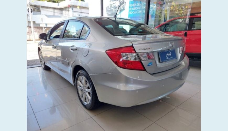 HONDA CIVIC 1.8 LXS 16V FLEX 4P AUT. - PRATA - 2013 Foto 4 (Grande)