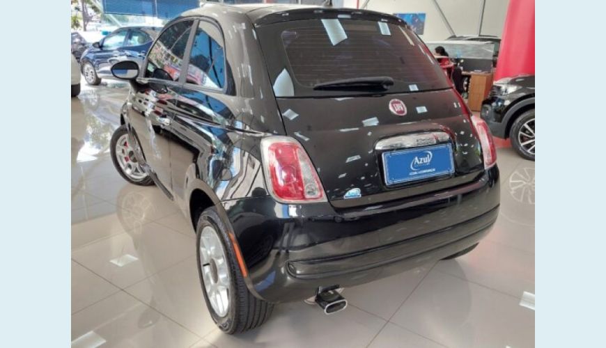 FIAT 500 1.4 CULT 8V FLEX 2P MANUAL - PRETO - 2013 Foto 4 (Grande)